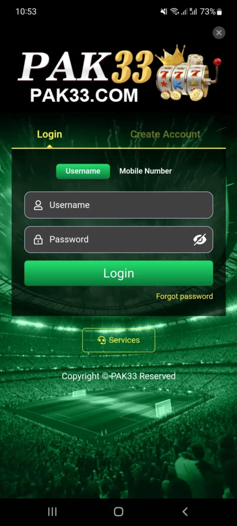 PAK33 Login